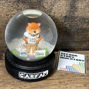 Carfax Car Fox Water Snow Globe Show Me The Carfax Collectible Figure